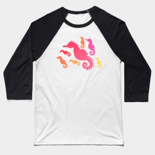 Seahorses Baseball T-Shirt